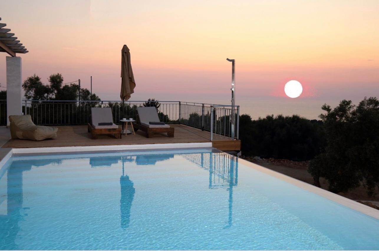 Tsakmakis Villas Luxury- Panoramic Sea View - Lefkada Tsoukaládhes Exterior foto